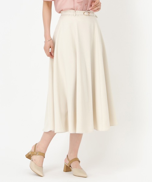 MISCH MASCH（ミッシュマッシュ）の「2025春夏新作 ラウンドカットフレアスカート（スカート・レディース・ベージュ/ネイビー/ピンク/ブルー・S/M）」の22枚目の写真