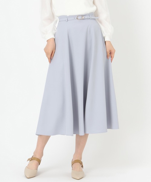 MISCH MASCH（ミッシュマッシュ）の「2025春夏新作 ラウンドカットフレアスカート（スカート・レディース・ベージュ/ネイビー/ピンク/ブルー・S/M）」の19枚目の写真