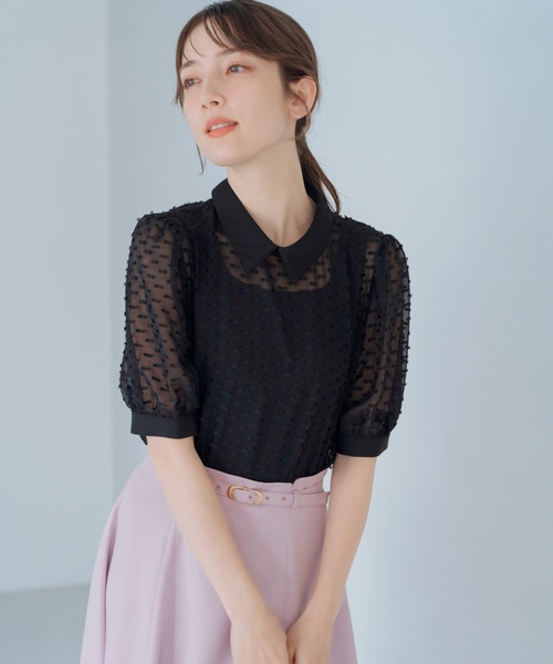 MISCH MASCH（ミッシュマッシュ）の「2025春夏新作 ラウンドカットフレアスカート（スカート・レディース・ベージュ/ネイビー/ピンク/ブルー・S/M）」の8枚目の写真