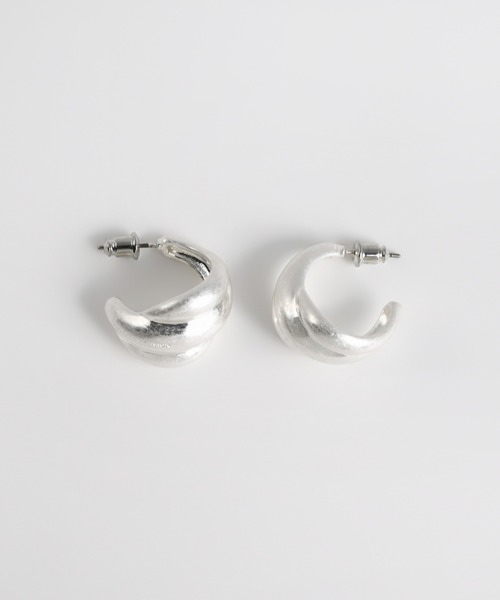 Nothing And Others(ナッシングアンドアザーズ)の「「Nothing And Others/ナッシングアンドアザーズ」Vintage like Pierce(ピアス(両耳用)・レディース・シルバー・FREE)」の7枚目の写真