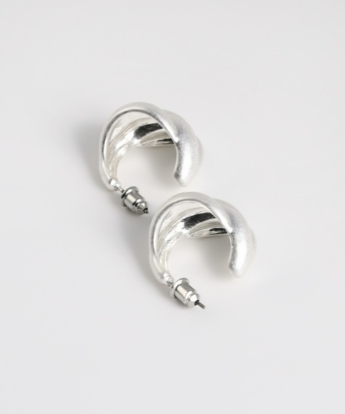 Nothing And Others(ナッシングアンドアザーズ)の「「Nothing And Others/ナッシングアンドアザーズ」Vintage like Pierce(ピアス(両耳用)・レディース・シルバー・FREE)」の8枚目の写真