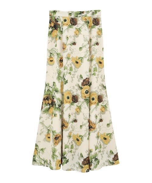 CLANE(クラネ)の「SCARF FLOWER MERMAID SKIRT(スカート・レディース・アイボリー/ネイビー・0/1/2)」の19枚目の写真