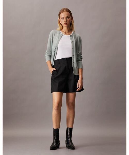 Calvin Klein(カルバン・クライン)の「テックメリノ カーディガン(カーディガン/ボレロ・レディース・アッシュグレー/ブラック/セージグリーン・S/M/XS)」の20枚目の写真