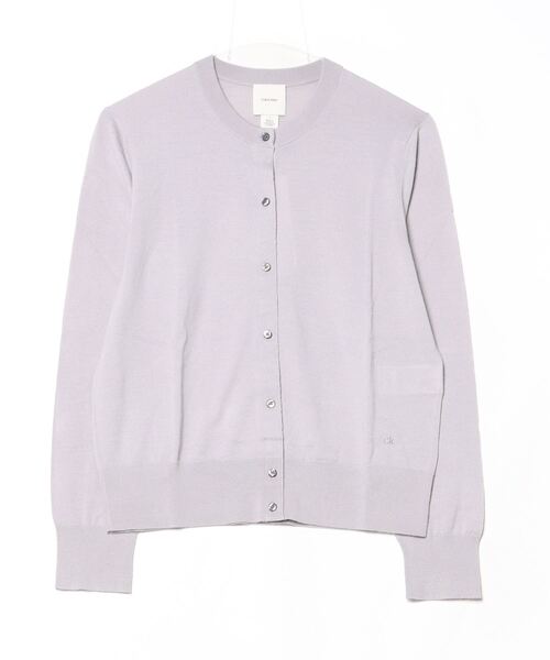 Calvin Klein(カルバン・クライン)の「テックメリノ カーディガン(カーディガン/ボレロ・レディース・アッシュグレー/ブラック/セージグリーン・S/M/XS)」の5枚目の写真
