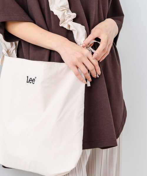 Lee(リー)の「【LEE/リー】シャーリング2WAYバッグ(ショルダーバッグ・レディース・ブラック/シルバー/ブルー/ライトベージュ・FREE)」の12枚目の写真
