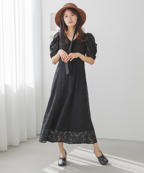 mysty woman（ミスティウーマン）の「リボン雑材ハット 288551（ハット・レディース・ナチュラル/ブラウン・FREE）」の3枚目の写真