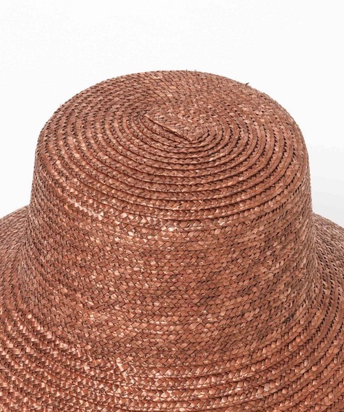 mysty woman（ミスティウーマン）の「リボン雑材ハット 288551（ハット・レディース・ナチュラル/ブラウン・FREE）」の16枚目の写真