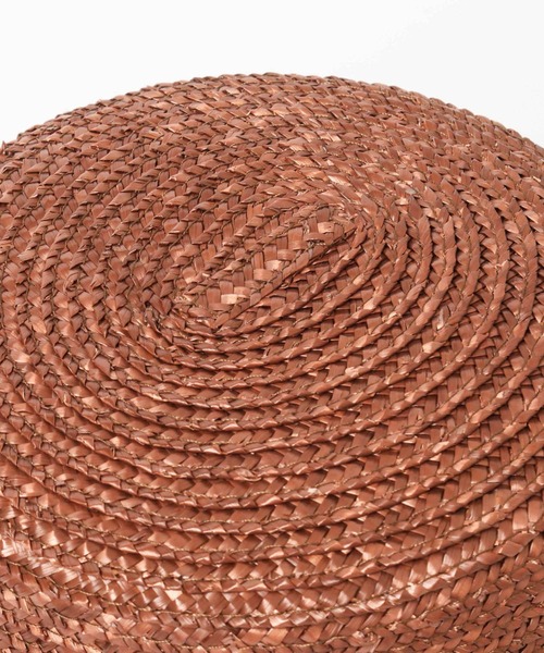 mysty woman（ミスティウーマン）の「リボン雑材ハット 288551（ハット・レディース・ナチュラル/ブラウン・FREE）」の17枚目の写真