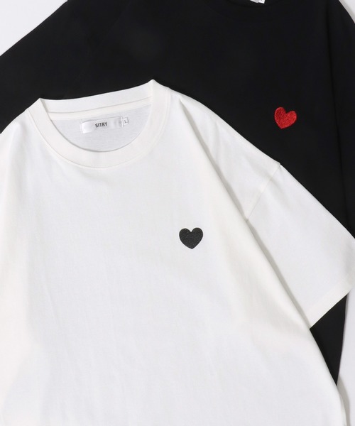 *p(R)ojectR Heart P SS Tee ホワイトLサイズTシャツ レディース/Tシャツ/オーバーサイズフィット｜Hurley（ハーレー