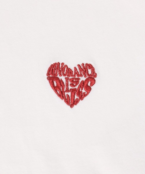 SITRY（シトリー）の「SITRY Heart Embroidery T-Shirt/別注 オーバーサイズ ハートロゴ ワンポイントラメ刺繍 半袖Tシャツ レディース メンズ（Tシャツ/カットソー・レディース・ホワイト系その他2/ホワイト/ブラック系その他7/ブラック系その他4/ホワイト系その他3/ホワイト系その他/ブラック系その他/ホワイト系その他7/ホワイト系その他6/ホワイト系その他5/ブラック系その他2/ブラック/ブラック系その他6/ブラック系その他5/ホワイト系その他4/ブラック系その他3・L/M/XL）」の21枚目の写真