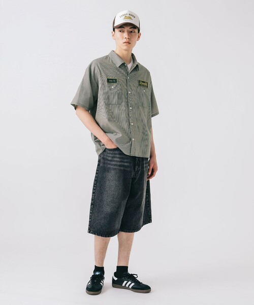 BEAMS HEART(ビームスハート)の「GMS ミニチェック ワークシャツ(シャツ/ブラウス・メンズ・グリーン/ブルー・SMALL/MEDIUM/LARGE)」の4枚目の写真
