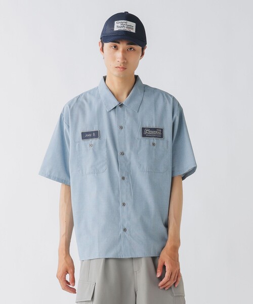 BEAMS HEART(ビームスハート)の「GMS ミニチェック ワークシャツ(シャツ/ブラウス・メンズ・グリーン/ブルー・SMALL/MEDIUM/LARGE)」の12枚目の写真