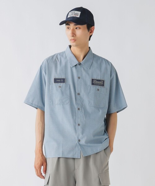BEAMS HEART(ビームスハート)の「GMS ミニチェック ワークシャツ(シャツ/ブラウス・メンズ・グリーン/ブルー・SMALL/MEDIUM/LARGE)」の13枚目の写真