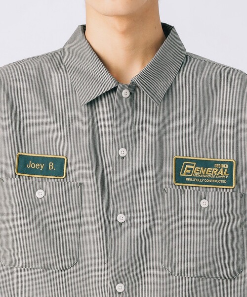 BEAMS HEART(ビームスハート)の「GMS ミニチェック ワークシャツ(シャツ/ブラウス・メンズ・グリーン/ブルー・SMALL/MEDIUM/LARGE)」の21枚目の写真
