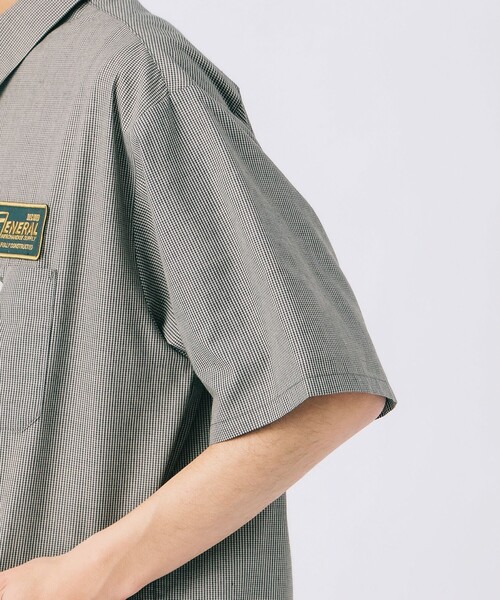 BEAMS HEART(ビームスハート)の「GMS ミニチェック ワークシャツ(シャツ/ブラウス・メンズ・グリーン/ブルー・SMALL/MEDIUM/LARGE)」の22枚目の写真