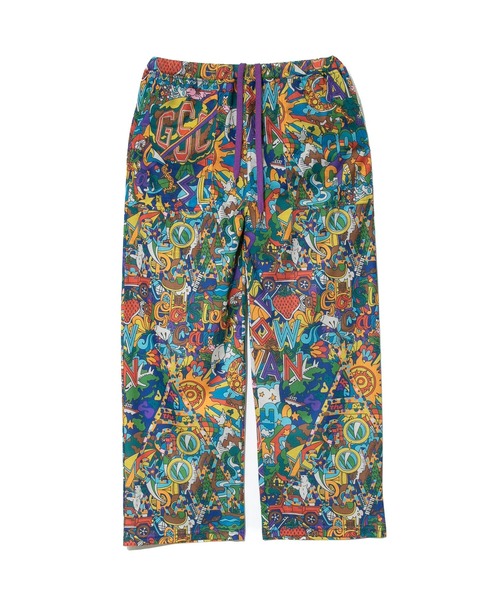 go slow caravan(ゴースローキャラバン)の「ガラガライージーパンツ W(その他パンツ・レディース・ブラック/ブラック系その他2/ブルー系その他/パープル系その他/ライム・FREE)」の5枚目の写真