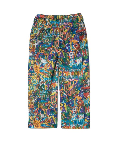 go slow caravan(ゴースローキャラバン)の「ガラガライージーパンツ W(その他パンツ・レディース・ブラック/ブラック系その他2/ブルー系その他/パープル系その他/ライム・FREE)」の6枚目の写真