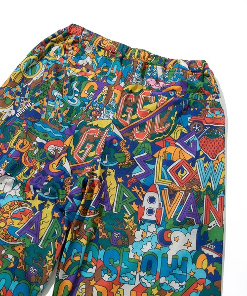 go slow caravan(ゴースローキャラバン)の「ガラガライージーパンツ W(その他パンツ・レディース・ブラック/ブラック系その他2/ブルー系その他/パープル系その他/ライム・FREE)」の7枚目の写真