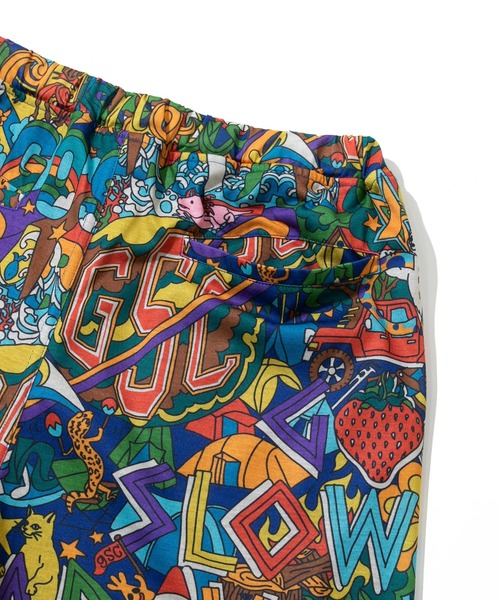 go slow caravan(ゴースローキャラバン)の「ガラガライージーパンツ W(その他パンツ・レディース・ブラック/ブラック系その他2/ブルー系その他/パープル系その他/ライム・FREE)」の8枚目の写真