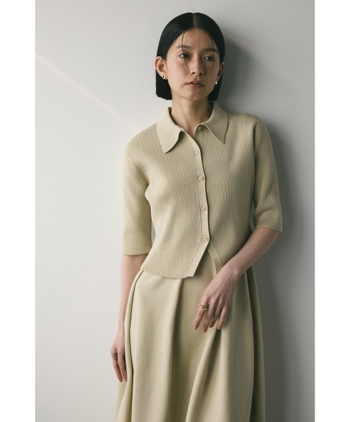 STYLEMIXER（スタイルミキサー）の「2ピースハーフスリーブポロニット