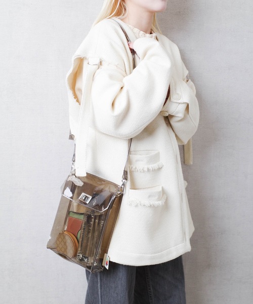 FRUIT OF THE LOOM(フルーツオブザルーム)の「FRUIT OF THE LOOM / FTL VINYL SHOULDER BAG & STICKER SEAL SET / 80921000(ショルダーバッグ・レディース・ブラック/ミント/ブラウン/オレンジ・ONESIZE)」の6枚目の写真