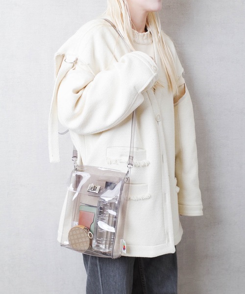 FRUIT OF THE LOOM(フルーツオブザルーム)の「FRUIT OF THE LOOM / FTL VINYL SHOULDER BAG & STICKER SEAL SET / 80921000(ショルダーバッグ・レディース・ブラック/ミント/ブラウン/オレンジ・ONESIZE)」の8枚目の写真