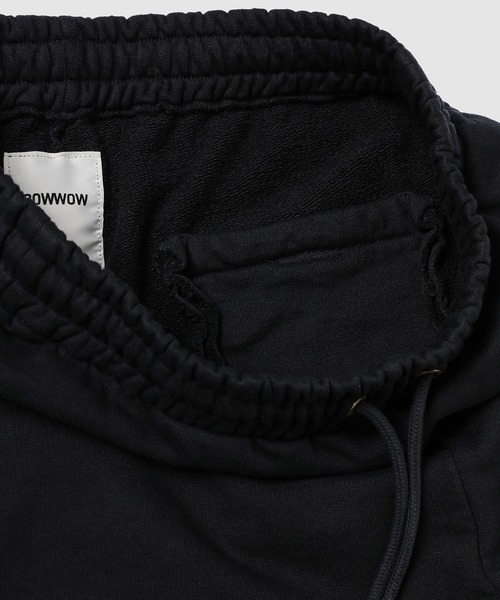 BOW WOW(バウワウ)の「WEST POINT SWEATPANTS(スウェットパンツ・メンズ・ブラック・L/XL)」の6枚目の写真
