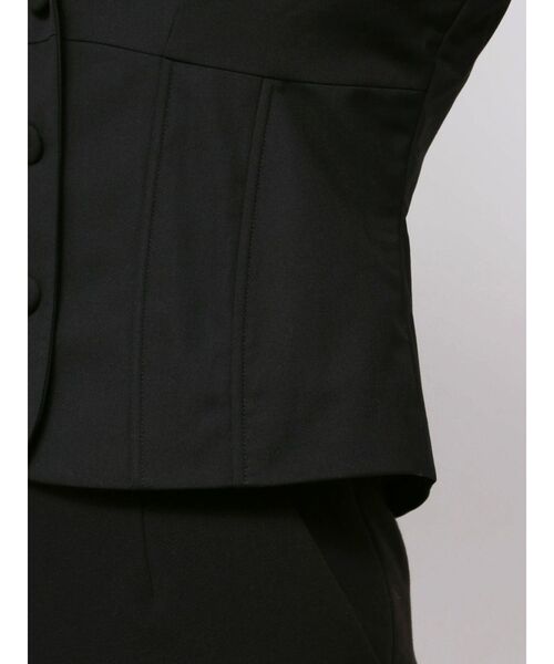 RESEXXY（リゼクシー）の「シアースリーブコルセットジャケット（テーラードジャケット・レディース・ブラック/ベージュ/ホワイト・FREE）」の12枚目の写真