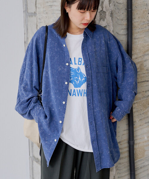 Porter Classic SUMMER 切り落とし DENIM SHIRT JACKET