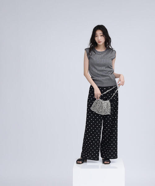 NATURAL BEAUTY BASIC(ナチュラルビューティーベーシック)の「◇【BLANC】ワイドリブシアーニット(ニット/セーター・レディース・ピンク/オレンジ/チャコールグレー・FREE)」の20枚目の写真
