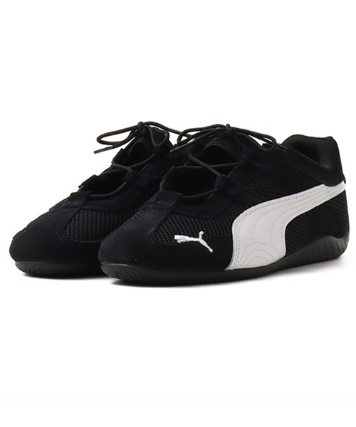 PUMA(プーマ)の「PUMA SPEEDCAT GO WNS / プーマ スピードキャット ゴー ウィメンズ(スニーカー・レディース・ブラック・24.0cm/23.5cm/23.0cm/22.5cm/25.0cm/24.5cm)」の2枚目の写真