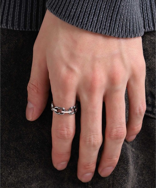 LION HEART（ライオンハート）の「【限定展開】“HAWAIIAN”アンカーチェーンリング/サージカルステンレス（金属アレルギー対応）【LION HEART / ライオンハート】（リング・メンズ・シルバー・9号/11号/13号/15号/17号/19号/21号/23号）」の8枚目の写真