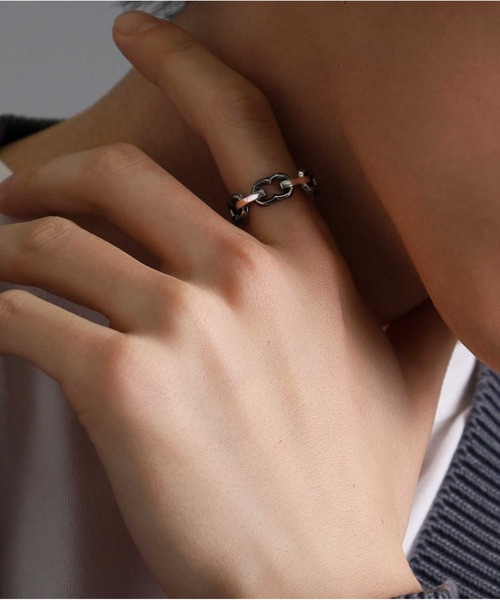 LION HEART（ライオンハート）の「【限定展開】“HAWAIIAN”アンカーチェーンリング/サージカルステンレス（金属アレルギー対応）【LION HEART / ライオンハート】（リング・メンズ・シルバー・9号/11号/13号/15号/17号/19号/21号/23号）」の11枚目の写真