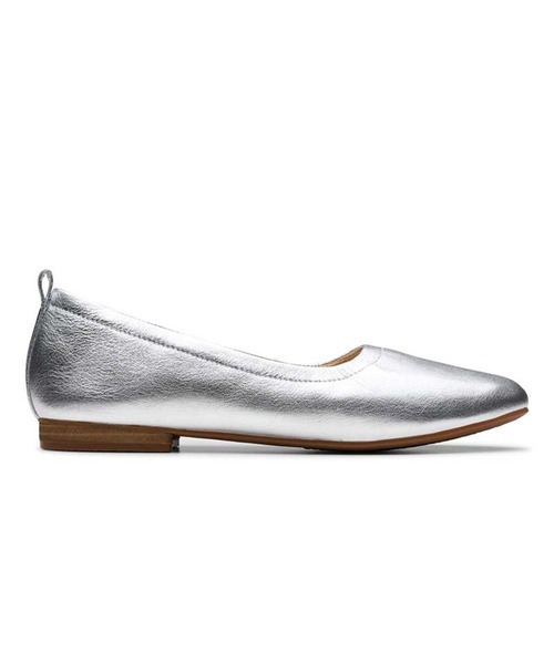 Clarks(クラークス)の「クラークス Fawna Soft ファウナソフト フラットシューズ(バレエシューズ・レディース・ブラック/ライトピンク/シルバー/オレンジ・30/35/40/45/50/55)」の1枚目の写真