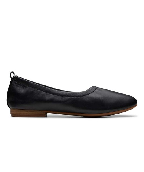 Clarks(クラークス)の「クラークス Fawna Soft ファウナソフト フラットシューズ(バレエシューズ・レディース・ブラック/ライトピンク/シルバー/オレンジ・30/35/40/45/50/55)」の2枚目の写真