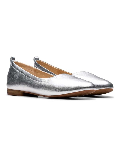 Clarks(クラークス)の「クラークス Fawna Soft ファウナソフト フラットシューズ(バレエシューズ・レディース・ブラック/ライトピンク/シルバー/オレンジ・30/35/40/45/50/55)」の11枚目の写真