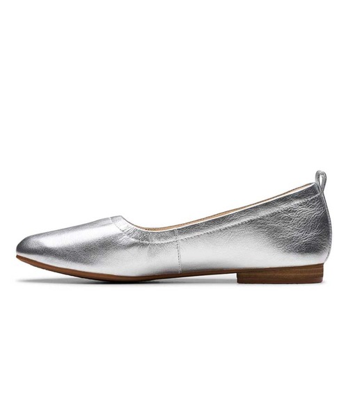 Clarks(クラークス)の「クラークス Fawna Soft ファウナソフト フラットシューズ(バレエシューズ・レディース・ブラック/ライトピンク/シルバー/オレンジ・30/35/40/45/50/55)」の10枚目の写真