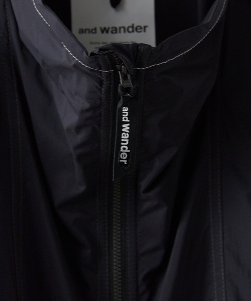 and wander(アンドワンダー)の「and wander/アンドワンダー PERTE ブルゾン(ブルゾン・メンズ・ブラック・XL/L/M)」の5枚目の写真