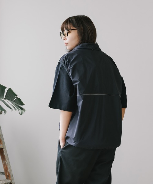 and wander(アンドワンダー)の「and wander/アンドワンダー PERTE ブルゾン(ブルゾン・メンズ・ブラック・XL/L/M)」の22枚目の写真