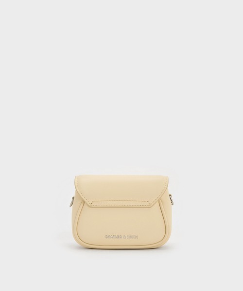 CHARLES & KEITH(チャールズ & キース)の「Sammie サミー ノットストラップリスレット(ポーチ・レディース・ピンク系その他5/ライトイエロー/ブルーグラス・XXS)」の12枚目の写真