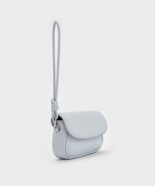CHARLES & KEITH(チャールズ & キース)の「Sammie サミー ノットストラップリスレット(ポーチ・レディース・ピンク系その他5/ライトイエロー/ブルーグラス・XXS)」の15枚目の写真