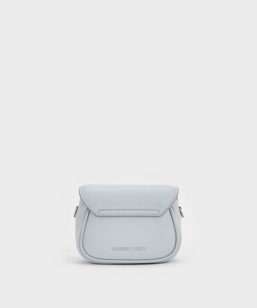 CHARLES & KEITH(チャールズ & キース)の「Sammie サミー ノットストラップリスレット(ポーチ・レディース・ピンク系その他5/ライトイエロー/ブルーグラス・XXS)」の16枚目の写真