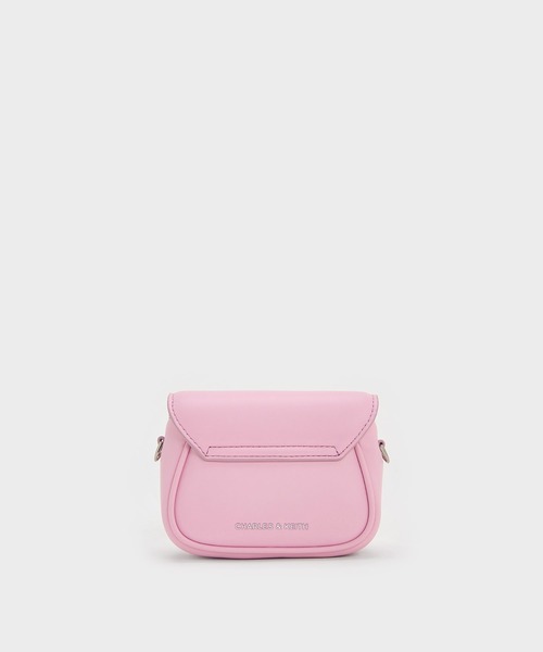 CHARLES & KEITH(チャールズ & キース)の「Sammie サミー ノットストラップリスレット(ポーチ・レディース・ピンク系その他5/ライトイエロー/ブルーグラス・XXS)」の5枚目の写真