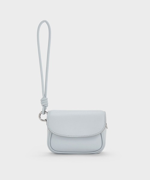 CHARLES & KEITH(チャールズ & キース)の「Sammie サミー ノットストラップリスレット(ポーチ・レディース・ピンク系その他5/ライトイエロー/ブルーグラス・XXS)」の21枚目の写真