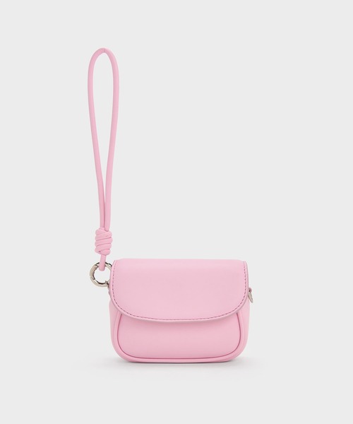 CHARLES & KEITH(チャールズ & キース)の「Sammie サミー ノットストラップリスレット(ポーチ・レディース・ピンク系その他5/ライトイエロー/ブルーグラス・XXS)」の19枚目の写真