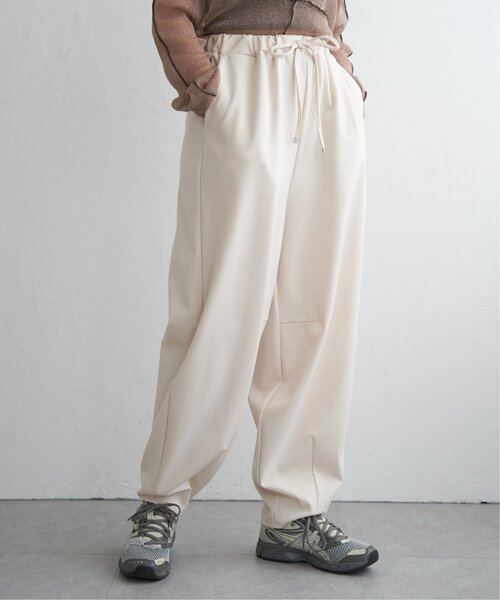 VENCEEXCHANGE（ヴァンスエクスチェンジ）の「ポンチカーブパンツ（その他パンツ・レディース・チャコール/ブラック/アイボリー・FREE）」の4枚目の写真