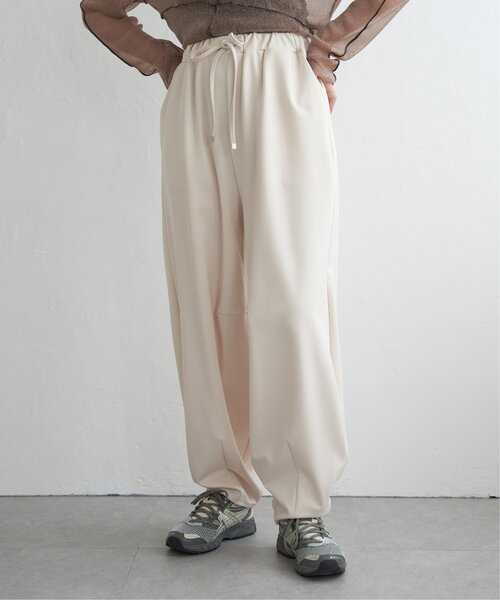 VENCEEXCHANGE（ヴァンスエクスチェンジ）の「ポンチカーブパンツ（その他パンツ・レディース・チャコール/ブラック/アイボリー・FREE）」の5枚目の写真