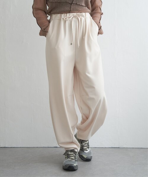 VENCEEXCHANGE（ヴァンスエクスチェンジ）の「ポンチカーブパンツ（その他パンツ・レディース・チャコール/ブラック/アイボリー・FREE）」の6枚目の写真