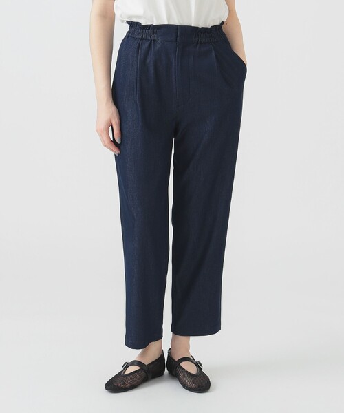 B:MING by BEAMS(ビーミングバイビームス)の「イージー タック パンツ(S~L)(その他パンツ・レディース・ブラック/ネイビー/ライトブルー・SMALL/MEDIUM/LARGE)」の3枚目の写真