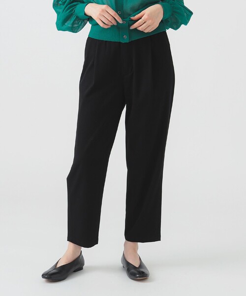 B:MING by BEAMS(ビーミングバイビームス)の「イージー タック パンツ(S~L)(その他パンツ・レディース・ブラック/ネイビー/ライトブルー・SMALL/MEDIUM/LARGE)」の4枚目の写真
